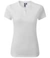 PR319 Premier Ladies Cotton Rich Comis T-Shirt White colour image